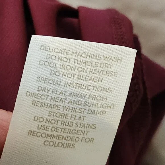 Boden NWT Petite Mulled Wine Nellie Ponte V-Neck Wrap Dress - Picture 5 of 15